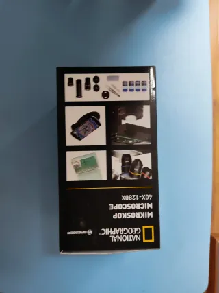 Microscopio Bresser 40x-1280x + juego de muestras