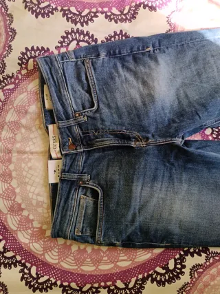 Pantalón Guess Hombre Azul