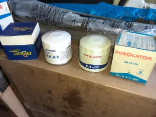 Lote 2 Filtros Aceite SEAT 600/850 y lunas nuevas