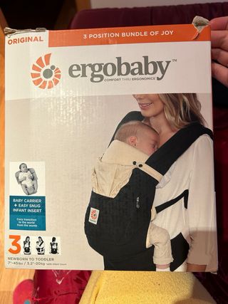 Mochila Portabebés Ergobaby Negra