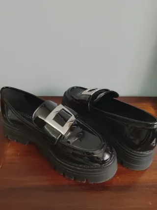 Zapatos plataforma mujer negros