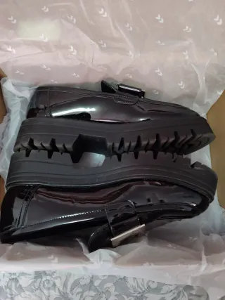 Zapatos plataforma mujer negros