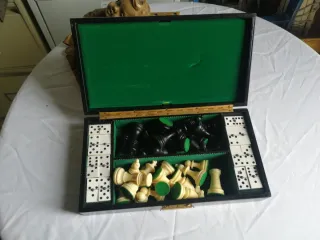 Juego Ajedrez y Domino