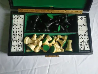 Juego Ajedrez y Domino