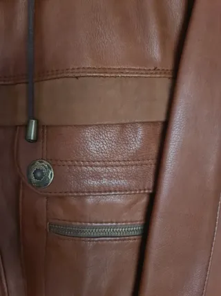 Chaquetón de piel para caballero