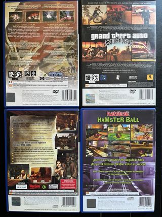 Juegos PS2 12€/unidad