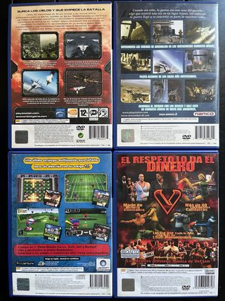 Juegos PS2 12€/unidad