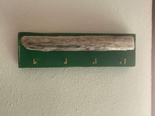 Porta chiavi da parete green