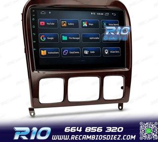 RADIO GPS ANDROID 13 MERCEDES CLASE S W220 98-05