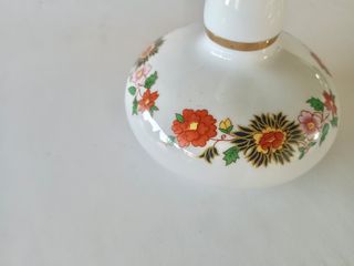 Juego tocador flores rojas vintage