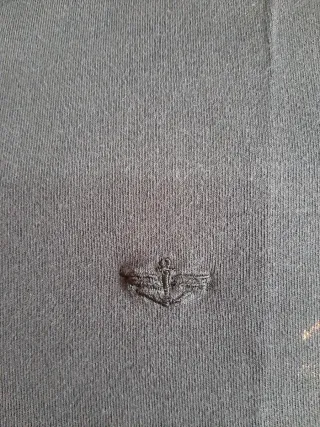 Jersey Dockers Negro Media Cremallera