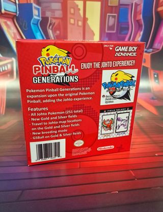 Pokemon Pinball Generations Game Boy Color