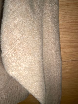 Jersey pico beige Zara