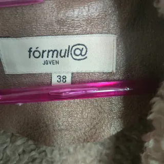 Abrigo FORMULA Mujer Talla M/38/10 Marrón