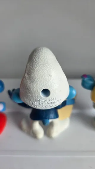 3 Figuras de Pitufos