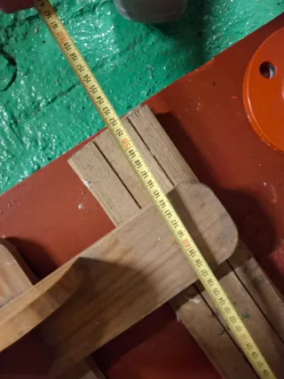 Dromedario balancín de madera artesanal