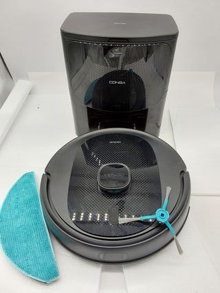 Cecotec Robot Aspirador Conga 8290 Power Ultra Home Genesis, 280 min de autonomía, 7000 Pa,Laser, Base Autovaciado, Bolsa 3 L, 4