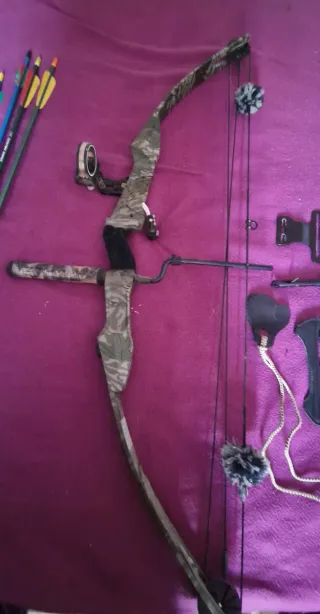 Arco de poleas con accesorios