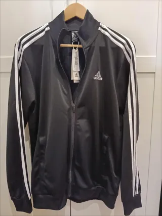 Sudadera Adidas Negra Cremallera