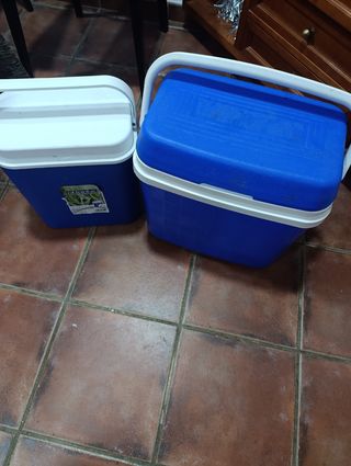 2 Neveras de Playa Azules