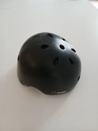 Casco Oxelo Negro Infantil