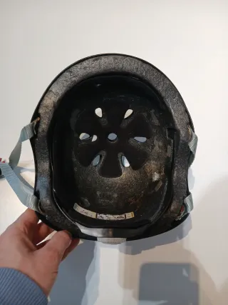 Casco Oxelo Negro Infantil