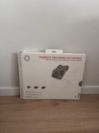 Capazo Bugaboo Bee 5 Negro Capota transpirable