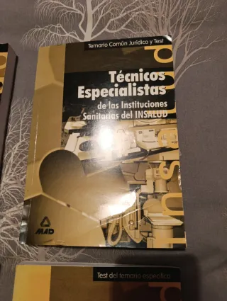 Temario específico y Jurídico de TEL.