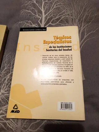 Temario específico y Jurídico de TEL.