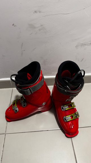 Botas de esquí Salomon rojas Talla 38