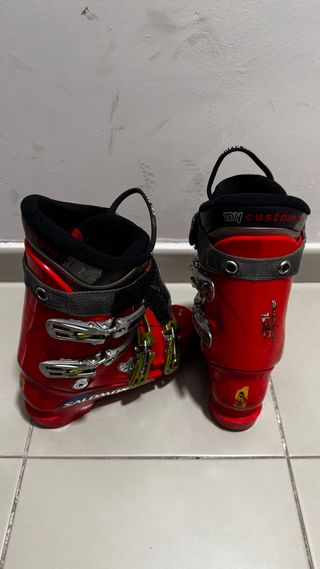 Botas de esquí Salomon rojas Talla 38