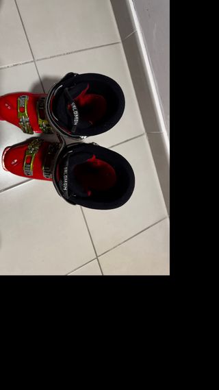 Botas de esquí Salomon rojas Talla 38