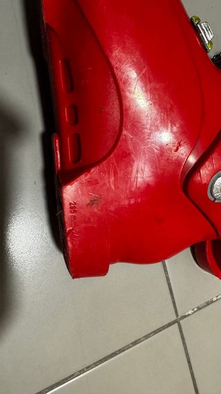 Botas de esquí Salomon rojas Talla 38