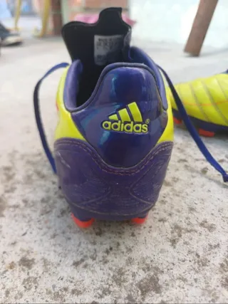 Scarpini Calcio Adidas Giallo/Blu