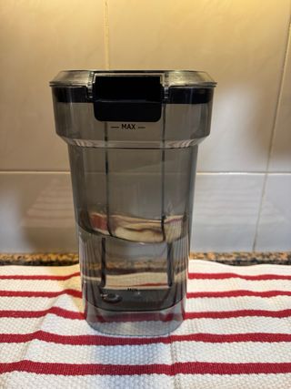 Depósito agua y bandeja recogegotas cafetera