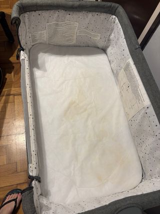 Cuna colecho y bañera plegable con reductor