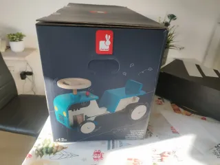 Coche correpasillos Janod madera +12m.