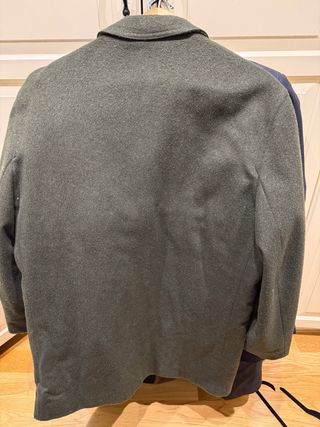 Abrigo chaquetón verde