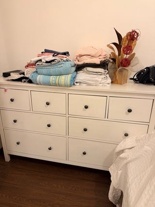 Cassettiera Ikea 8 cassetti color panna