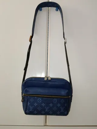 Bandolera Louis Vuitton Azul