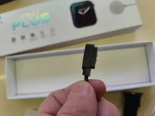 Correas de reloj negras + cargadores