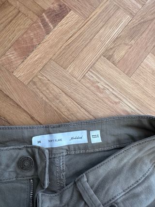 Pantalones cargo verde oliva