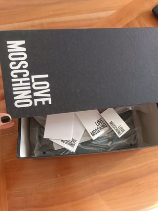 Borsa Love Moschino nera trapuntata