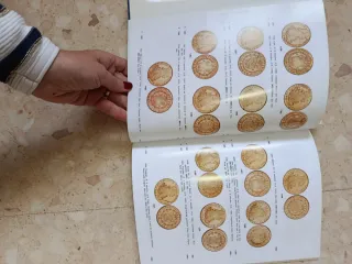 Libro Numismática Aureo Subasta Monedas