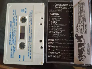 2 Cassette Condenados a Luchar Punk Euskadi