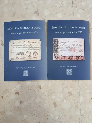 Libro filatelia historia postal 2024-2025