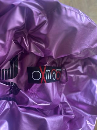 Chaqueta acolchada Loco Luxo morada