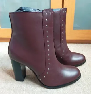 Botines Apolina Talla 38/39 Morado