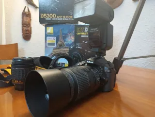 Cámara Nikon D5300 Kit + Accesorios