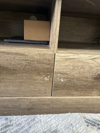 Mueble TV y Vitrina Madera